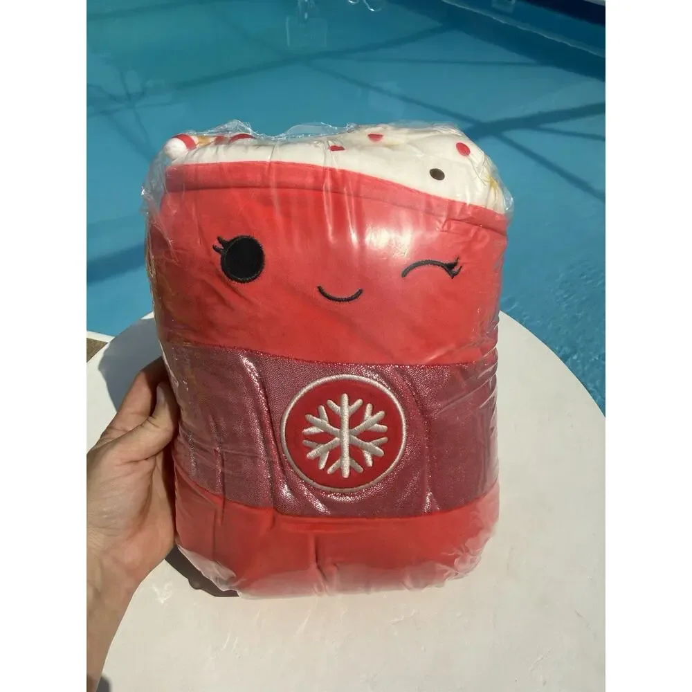 Rare Squishmallow Tinsley Winking Peppermint Latte 12